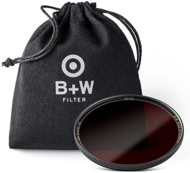 Alt view image 3 of 4 - B + W 40.5mm Basic 092 Infrared Filter, Dark Red 695 #65-1102757