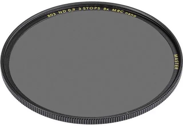Main image of B + W 58mm Master 803M ND 0.9 3-Stop MRC Nano Neutral Density Filter #66-1101559