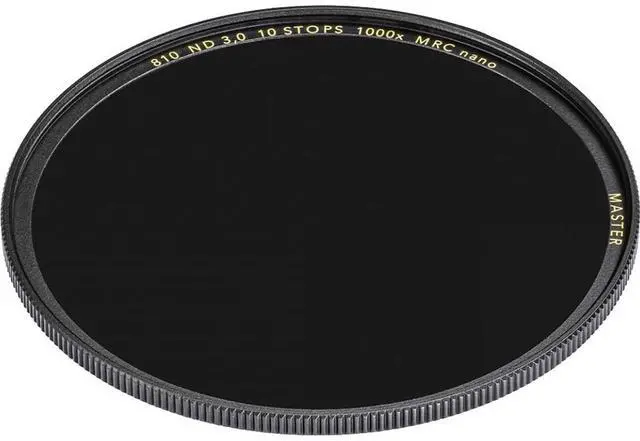 Main image of B + W 95mm Master 810M ND 3.0 10-Stop MRC Nano Neutral Density Filter #661101619