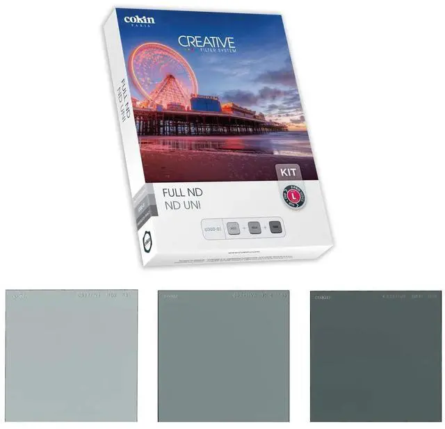 Alt view image 6 of 8 - Cokin 3 Piece Full Neutral Density Filter Kit for Z-Pro Series Holder, Large