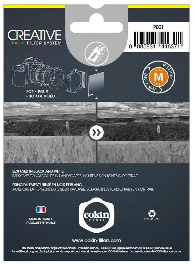 Alt view image 3 of 3 - Cokin P1 Yellow Filter, P-Series #P001