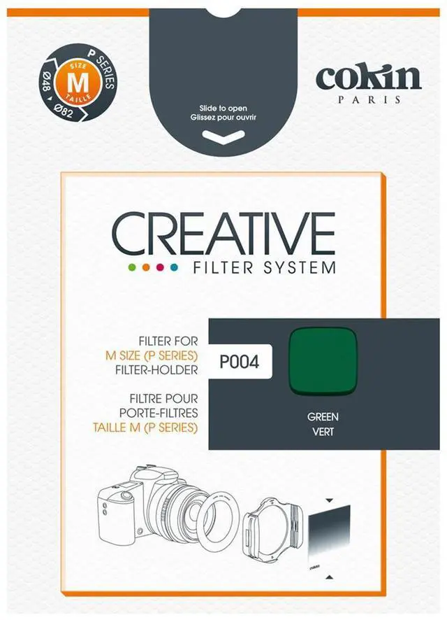 Alt view image 2 of 3 - Cokin P4 Green Filter, P-Series #P004