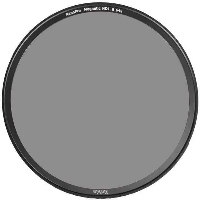 Alt view image 4 of 6 - Haida 82mm NanoPro Magnetic ND 1.8 (64x) 6-Stop Filter with Adapter Ring