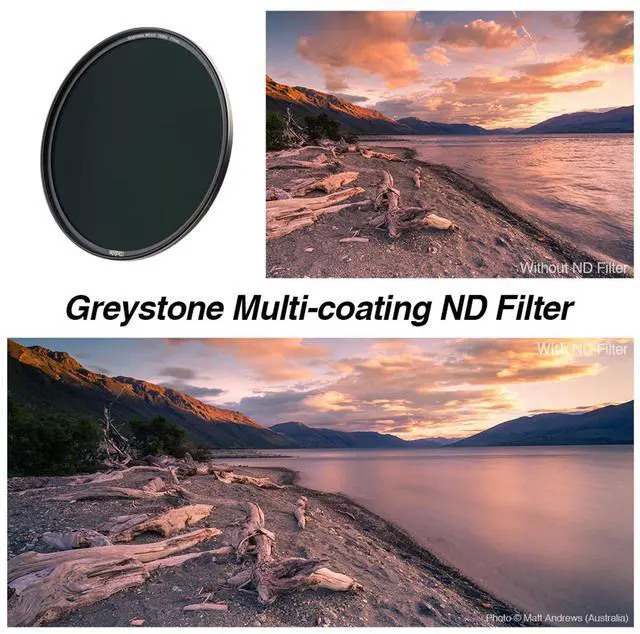 Alt view image 6 of 6 - Haida Haida 77mm Greystone Multi-Coated ND 3.0 Filter ( 1000x ) #HD4779-77