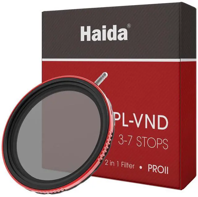 Alt view image 2 of 7 - Haida 67mm PROII 0.9-2.1 3-7 Stops Multi-Coated CPL-VND 2-In-1 Filter #HD4781-67
