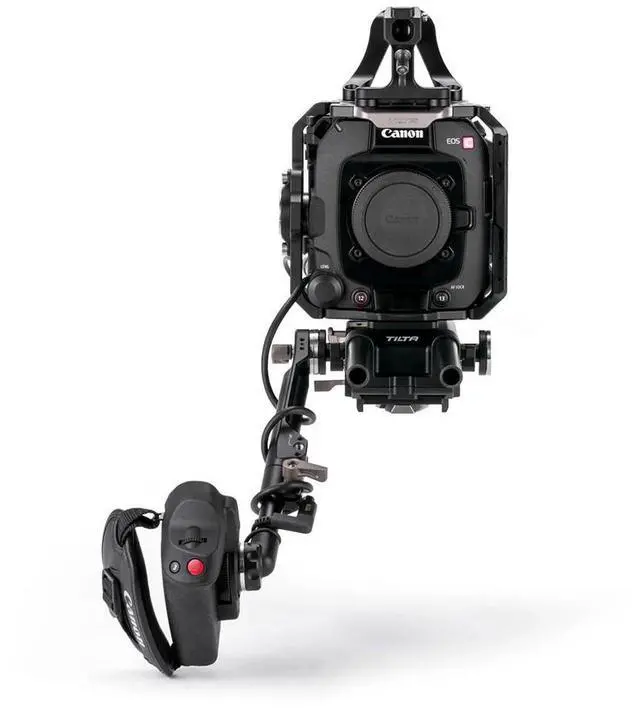 Alt view image 2 of 7 - Tilta Pro Cage Kit for Canon C400 Camera, V-Mount, Black