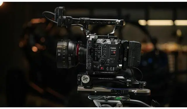 Alt view image 5 of 7 - Tilta Pro Cage Kit for Canon C400 Camera, V-Mount, Black