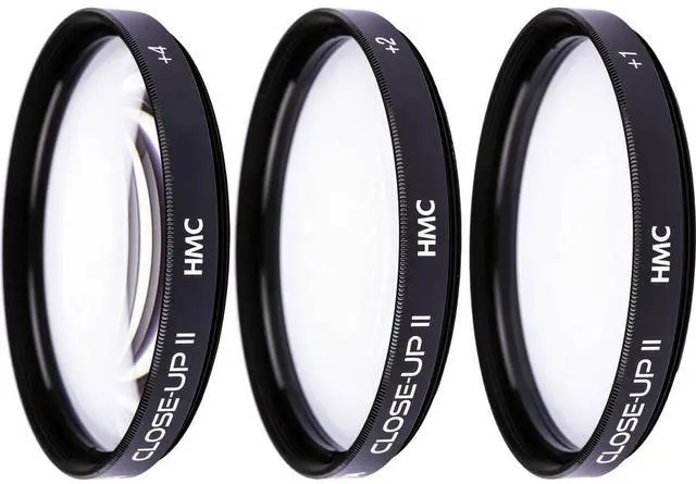 Alt view image 2 of 6 - Hoya 40.5mm HMC Close-Up Filter Set II, Includes +1, +2 and +4 Diopter Filters