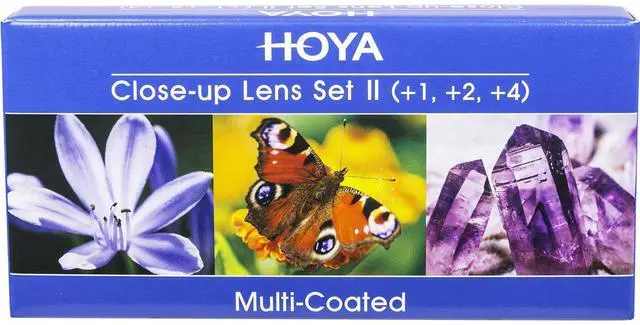 Alt view image 5 of 6 - Hoya 40.5mm HMC Close-Up Filter Set II, Includes +1, +2 and +4 Diopter Filters