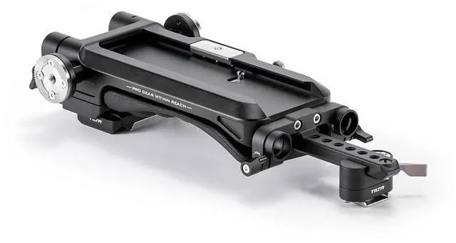 Alt view image 3 of 4 - Tilta Quick Release Shoulder Pad Baseplate for Canon C400 Camera Cage, Black
