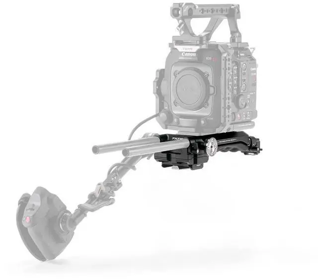 Alt view image 4 of 4 - Tilta Quick Release Shoulder Pad Baseplate for Canon C400 Camera Cage, Black