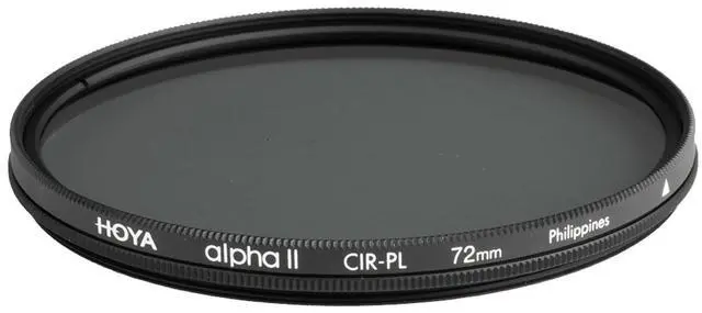 Main image of Hoya 72mm Alpha II Circular Polarizer Filter #C-ALPII72CRPL