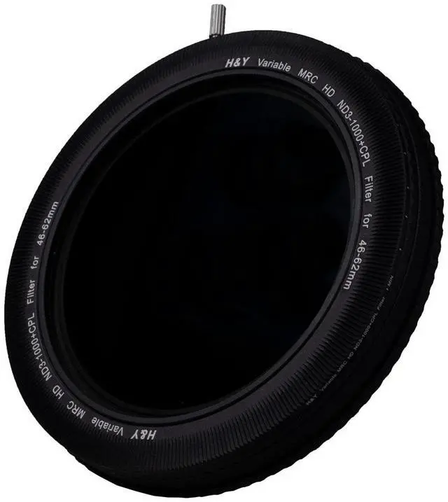 Alt view image 7 of 7 - H&Y RevoRing Variable ND3-ND1000 and CPL Filter with 46-62mm Variable Adapter