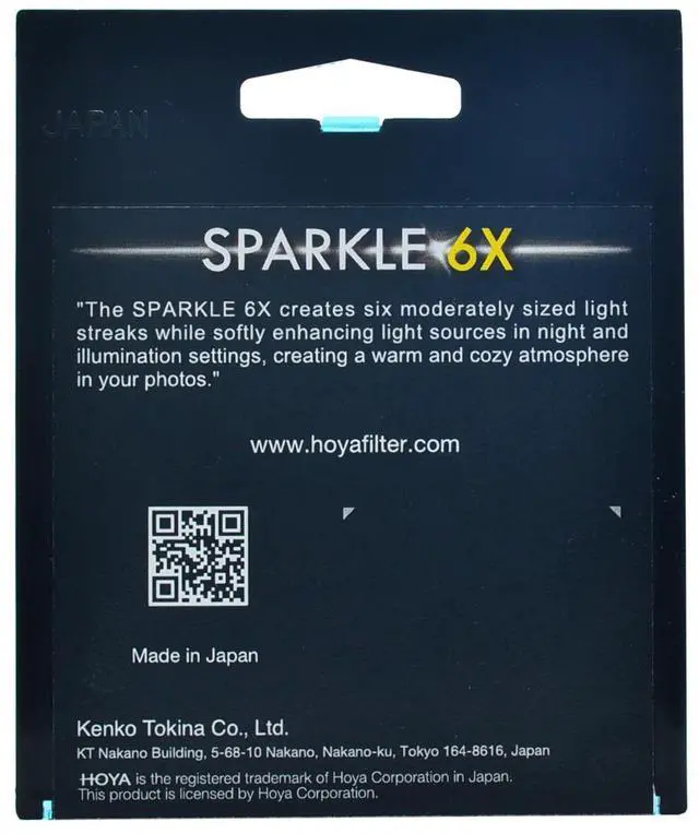 Alt view image 3 of 7 - Hoya 58mm Sparkle 6x Multi-Coated Glass Filter #S-58SPKL6X