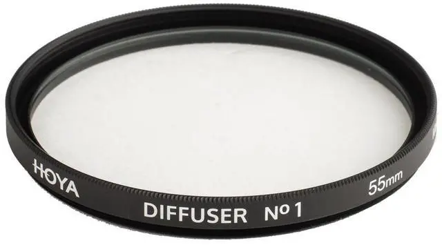 Main image of Hoya 55mm Creative Diffuser No1 Soft-Focus Glass Filter #HR-55DIFF