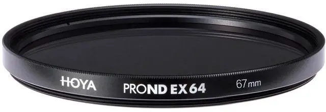 Main image of Hoya 67mm PROND EX 64 Neutral Density 1.8 6-Stop Filter #XPD-67NDEX64