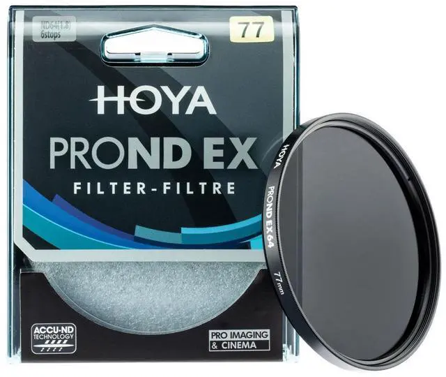 Alt view image 3 of 7 - Hoya 67mm PROND EX 64 Neutral Density 1.8 6-Stop Filter #XPD-67NDEX64