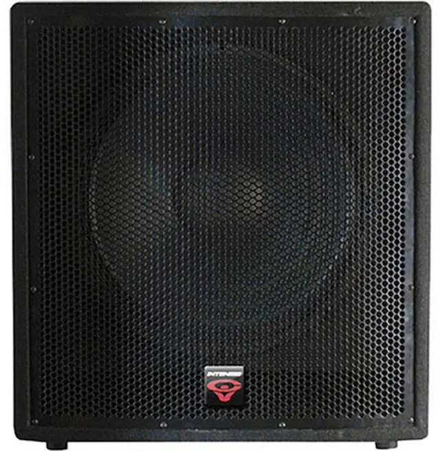 Alt view image 2 of 2 - Cerwin-Vega! Intense INT-118s V2 225 W RMS - 900 W PMPO Woofer - Black