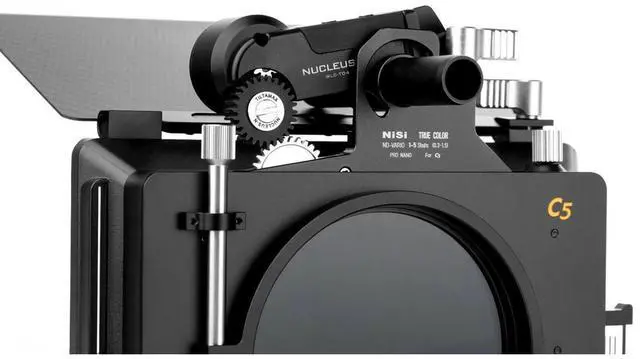 Alt view image 6 of 7 - NiSi Cinema True Color Variable ND 1-5 Stops Filter for C5 Matte Box #NICC5TCVND