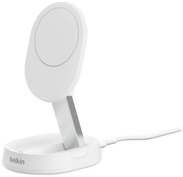 Alt view image 8 of 14 - Belkin BoostCharge Pro Convertible Magnetic Wireless Charging Stand with Qi2 15W - For Qi2-enabled Device, iPhone, Earbud - Input connectors: USB - Magnetic, Compact, MagSafe Technology