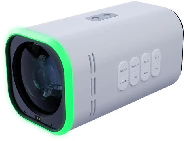Alt view image 4 of 5 - BirdDog BirdDog MAKI Ultra Box Camera with 12x Zoom, White
