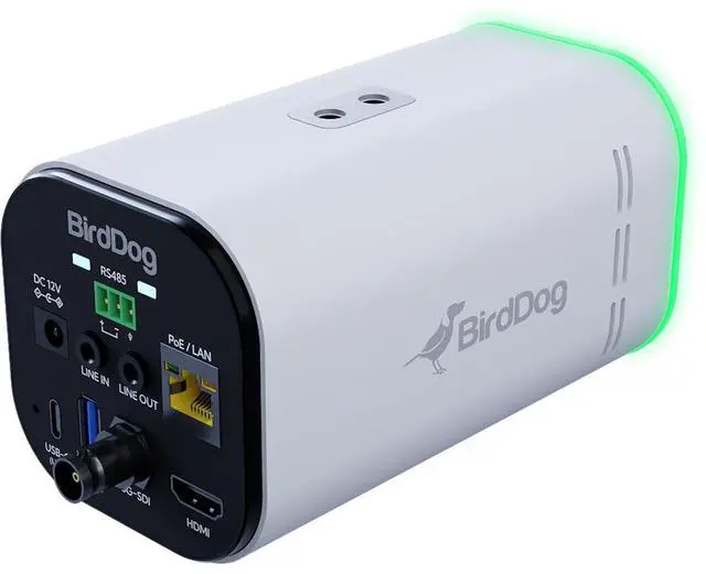Alt view image 5 of 5 - BirdDog BirdDog MAKI Ultra Box Camera with 12x Zoom, White