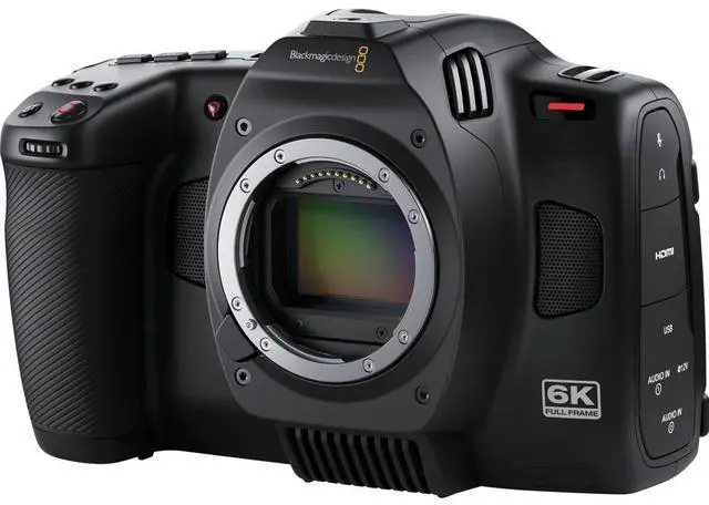 Main image of Blackmagic Design Cinema Camera 6K, Bundle with 2x NP-F550 Battery, 256GB CFexpress Memory Card and Microphone