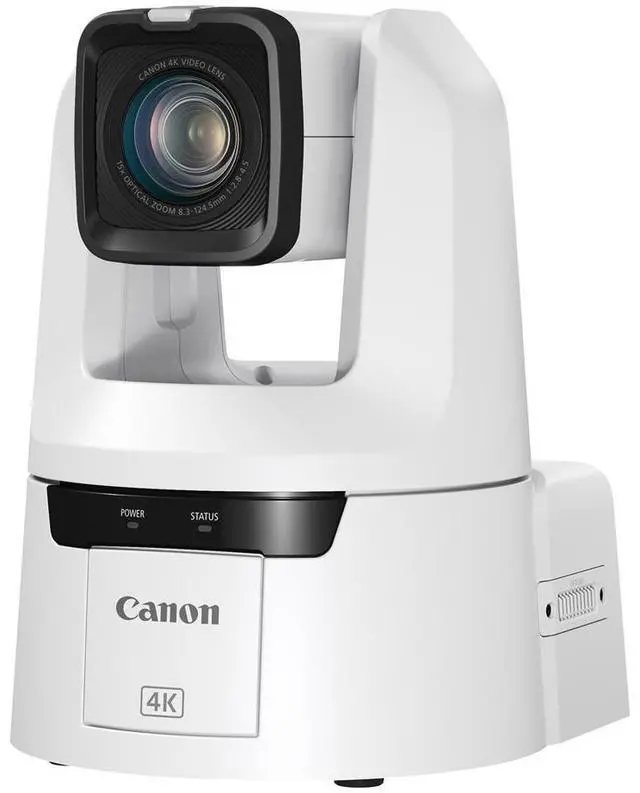 Alt view image 2 of 7 - Canon CR-N700 13.4MP 4K UltraHD 15x PTZ Camera, Titanium White #6022C002