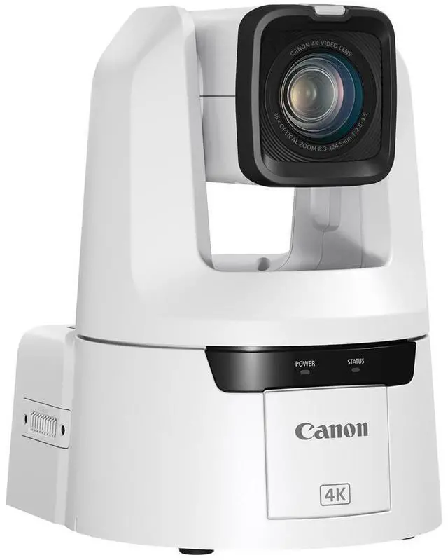 Alt view image 3 of 7 - Canon CR-N700 13.4MP 4K UltraHD 15x PTZ Camera, Titanium White #6022C002