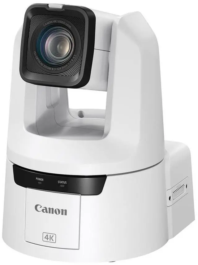Alt view image 4 of 7 - Canon CR-N700 13.4MP 4K UltraHD 15x PTZ Camera, Titanium White #6022C002