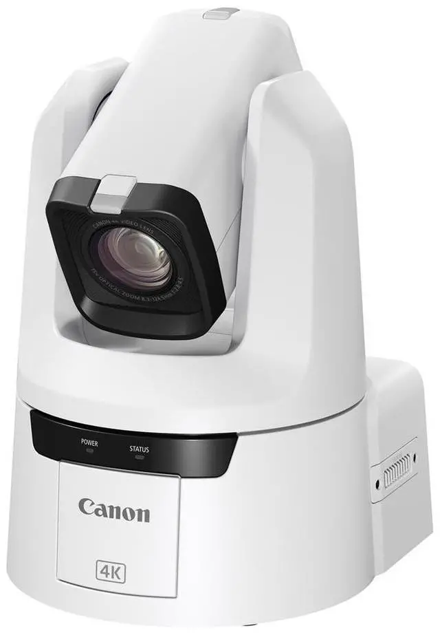 Alt view image 6 of 7 - Canon CR-N700 13.4MP 4K UltraHD 15x PTZ Camera, Titanium White #6022C002