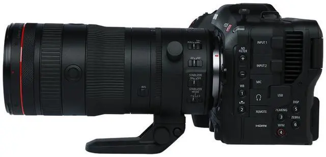 Alt view image 4 of 11 - Canon EOS C70 Cinema Camera with RF 24-105mm f/2.8 L IS USM Z Lens
