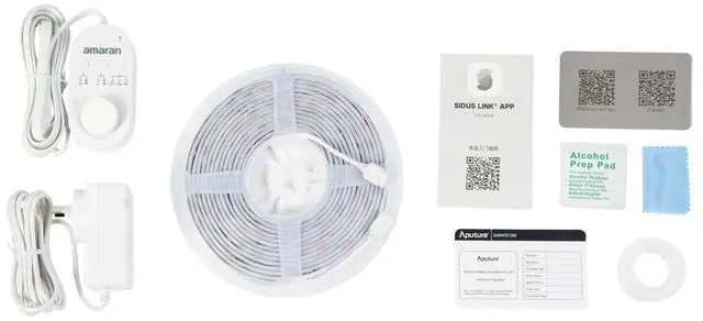 Alt view image 5 of 7 - amaran amaran SM5c 16.4' RGB Smart Pixel LED Light Strip #APA0008A11