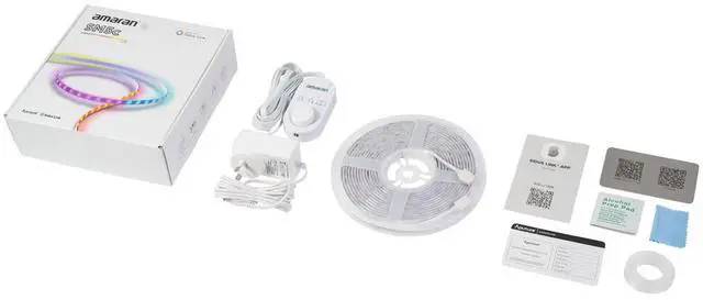 Alt view image 7 of 7 - amaran amaran SM5c 16.4' RGB Smart Pixel LED Light Strip #APA0008A11