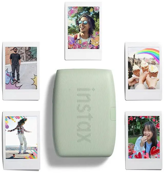 Alt view image 11 of 20 - Fujifilm Instax Mini Link 3 Smartphone Printer - Sage Green