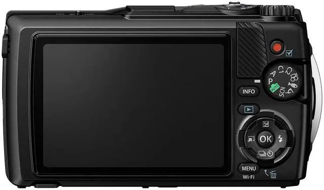 Alt view image 13 of 16 - OM System Tough TG-7 12 Megapixel Compact Camera (Black)