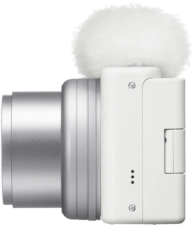 Alt view image 19 of 19 - Sony ZV-1 II Vlog Camera for Content Creators and Vloggers (White)