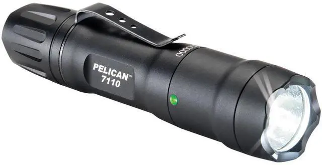 Main image of Pelican 7110 Tactical LED Flashlight, 445 Lumens, AA or CR123 Battery Power