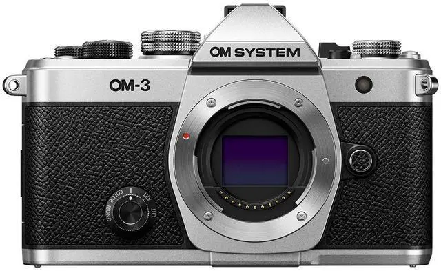 Alt view image 2 of 8 - OM System Om-3 Mirrorless Micro Four Thirds Lens System Camera with Backside-Illuminated Stacked Live MOS Sensor and Built-In 5-Axis Sensor-Shift Image Stabilization