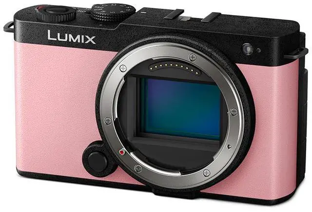 Alt view image 6 of 6 - Panasonic LUMIX S9 Mirrorless Camera, Pink, with Included Value #DC-S9BODYP A