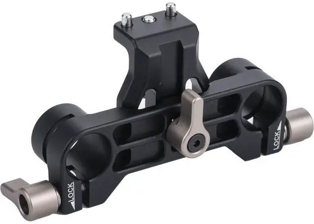 Alt view image 2 of 3 - Tilta 15mm LWS Support for Mirage Matte Box, Black #MB-T16-LS