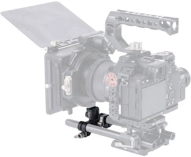 Alt view image 3 of 3 - Tilta 15mm LWS Support for Mirage Matte Box, Black #MB-T16-LS