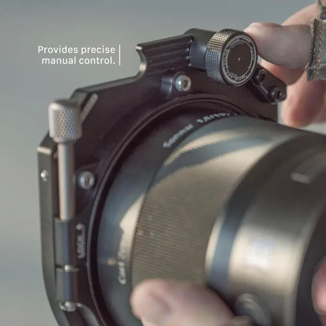 Alt view image 5 of 7 - Tilta 95mm Rotatable Circular Filter Tray for Mirage Matte Box, Black #MBT16RCF