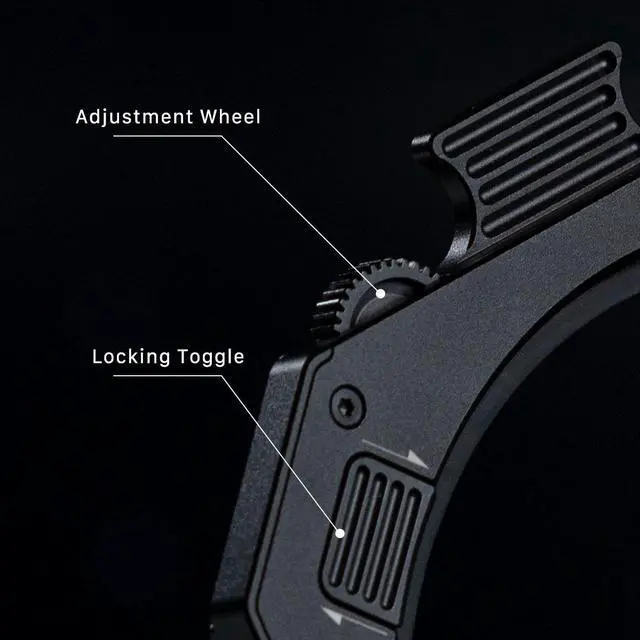 Alt view image 6 of 7 - Tilta 95mm Rotatable Circular Filter Tray for Mirage Matte Box, Black #MBT16RCF