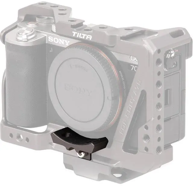 Alt view image 2 of 2 - Tilta EF Mount Lens Adapter Support for Sony a7C, Tilta Gray #TA-T19-LAS-G