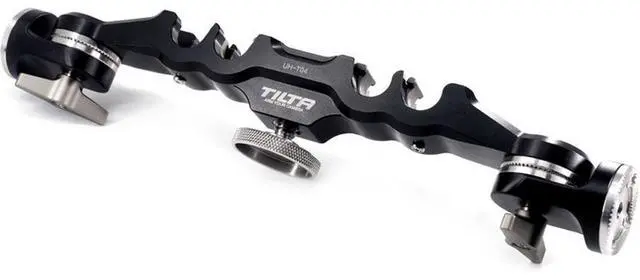 Main image of Tilta Nucleus-M Quick Release Hand Grip Bridge, 15mm LWS/15mm Studio Rod Clips