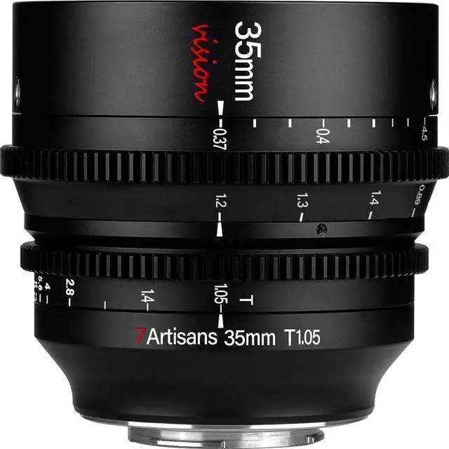 Main image of 7artisans Photoelectric 35mm T1.05 Vision Cine Lens for Fujifilm X, Black