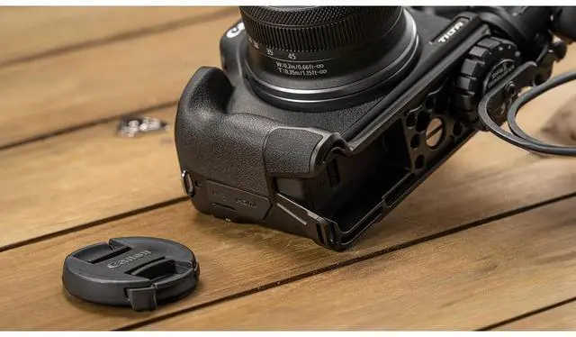 Alt view image 5 of 7 - Tilta Expansion Baseplate for Canon R50 Camera, Black