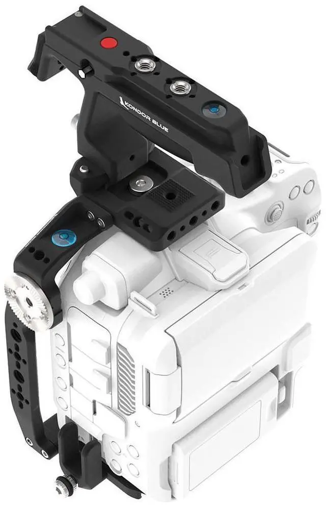 Alt view image 2 of 7 - Kondor Blue Kondor Blue Cage with Top Handle for Canon C80, Raven Black