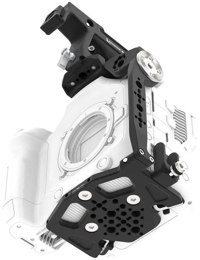 Alt view image 7 of 7 - Kondor Blue Kondor Blue Cage with Top Handle for Canon C80, Raven Black